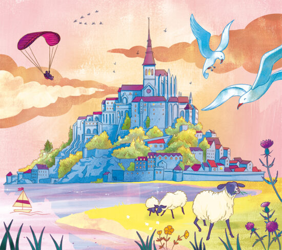 Le mont saint-Michel - loisir créatif - PLAY BAC