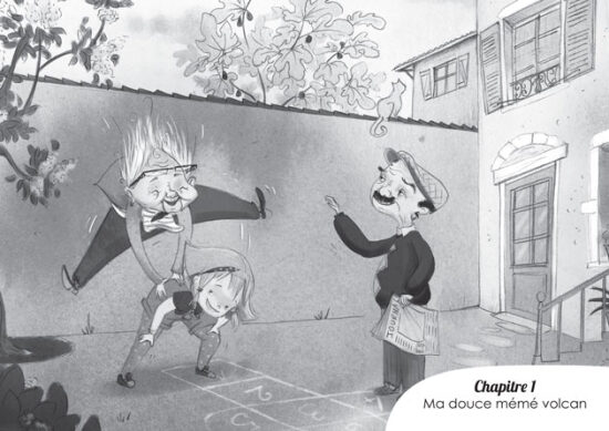 Roman jeunesse "mémé sauterelle" 1ère lectrue . Le crayon à roulettes