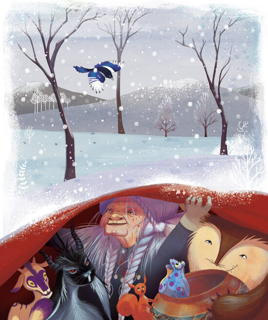 "La magie de la neige"